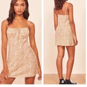 Reformation Floral Mini Dress